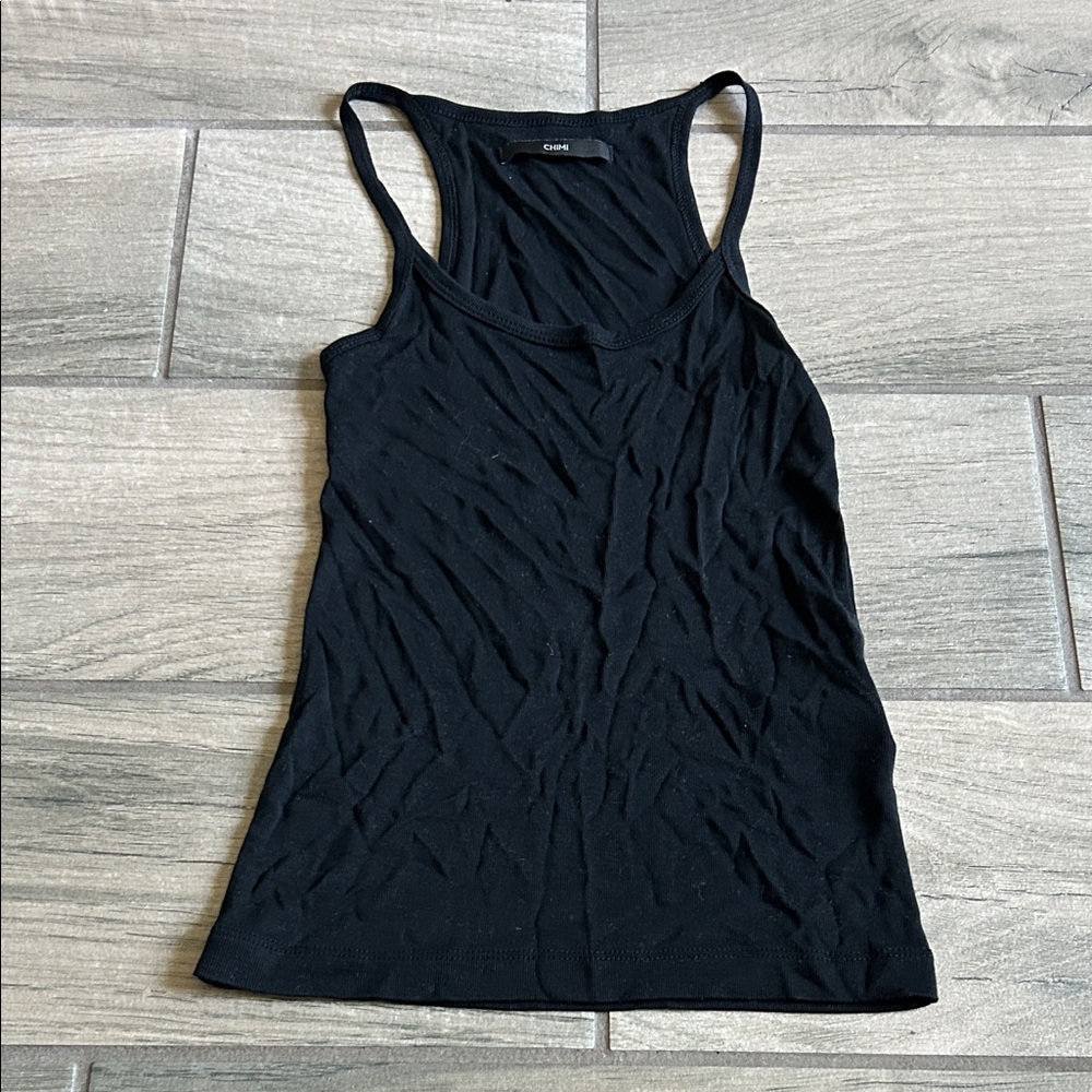 Elegant Black Tank Top